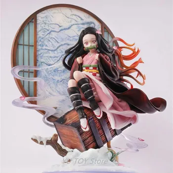 Anime Demon Slayer: Kimetsu ne Yaiba Kamado Nezuko Slika 28 cm GK DO Umetnosti MINI PVC Dejanje Slika Igrača Zbirateljske Model Lutka Darilo