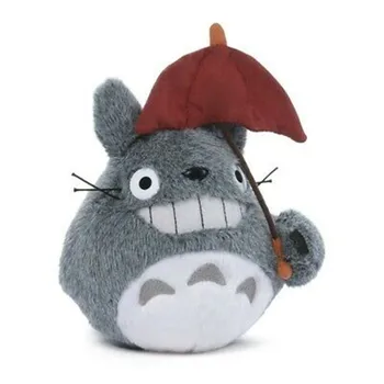 Novo Kawaii Anime Moj Sosed Totoro Dežnik Plišastih Mini 15 CM Otroci Plišaste Igrače Za Otroke Darila