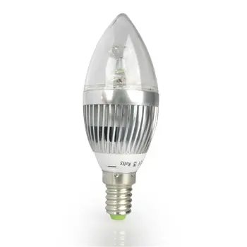Sveče Žarnice LED SMD Svetlobe E14 3W Dan / Topla Bela Slog
