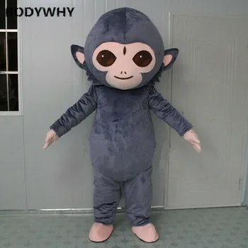 Velikonočni Opica Maskota Kostum Cartoon Živali Cosplay Temo Fancy Stranka Obleko gor Igre Karneval Kit Oglaševanje Uspešnosti Oblačila